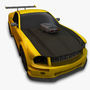 c4d mustang stallion sport car