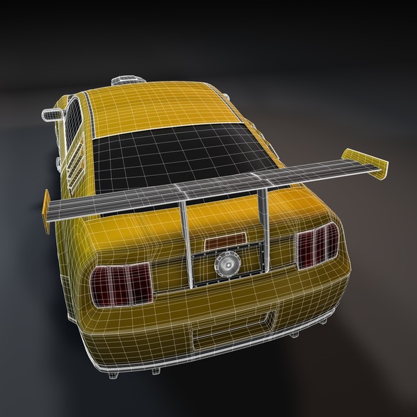 c4d mustang stallion sport car - Mustang Stallion by KeremGogus