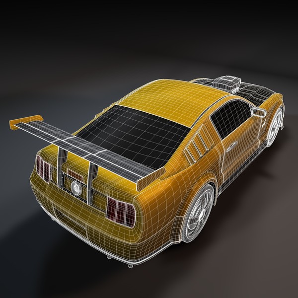 c4d mustang stallion sport car - Mustang Stallion by KeremGogus