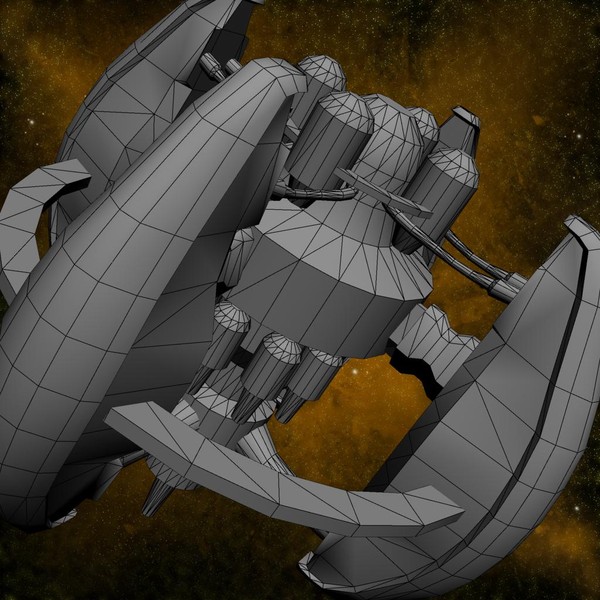 3d space station model - Spaceship_Station_5... by Angryfly
