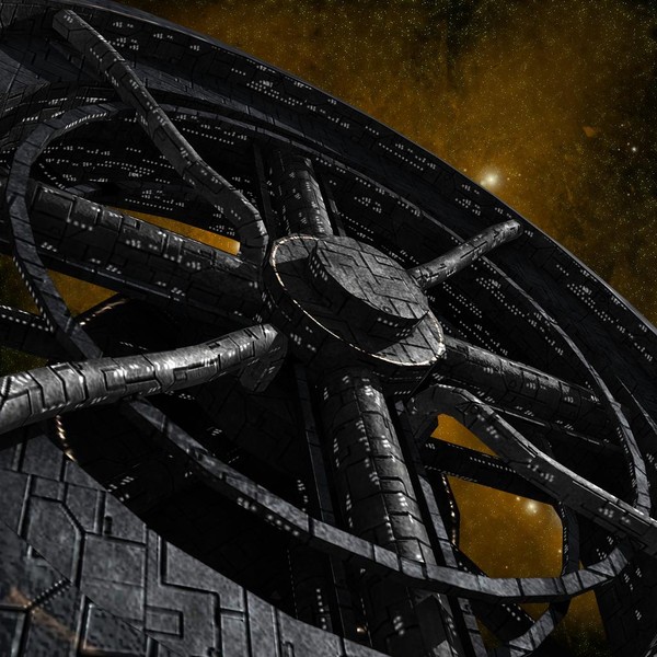 3d space station model - Spaceship_Station_8... by Angryfly