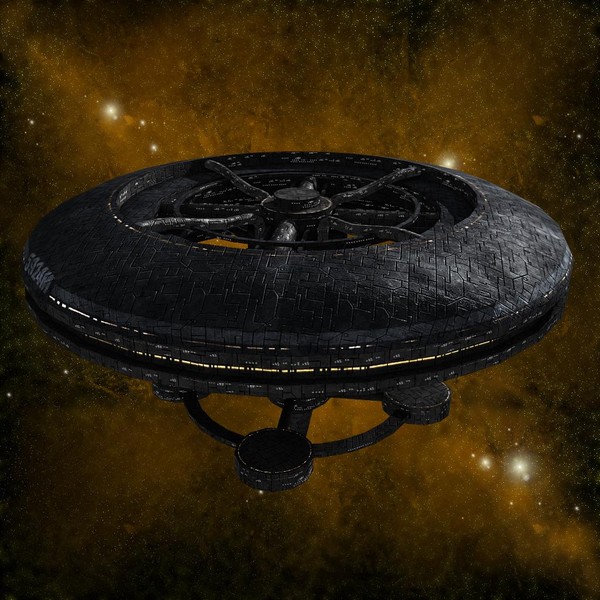 3d space station model - Spaceship_Station_8... by Angryfly
