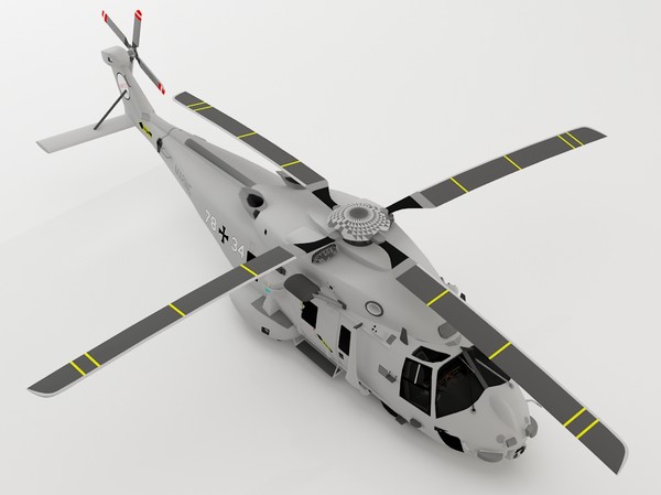 3ds nh90 helicopter - Nh90 Helicopter by luledesign
