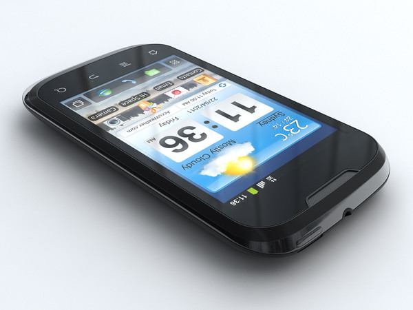 huawei u8650 sonic 3d model - Huawei U8650 Sonic by cgmobile02