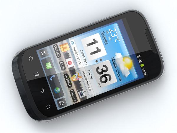 huawei u8650 sonic 3d model - Huawei U8650 Sonic by cgmobile02