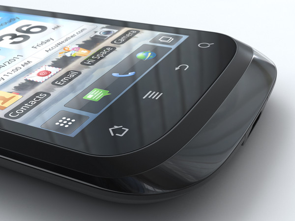 huawei u8650 sonic 3d model - Huawei U8650 Sonic by cgmobile02