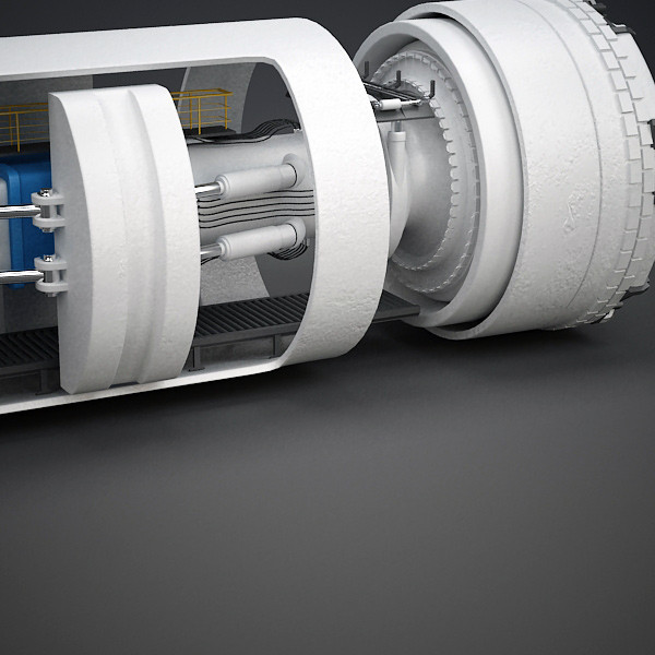 tunnel boring 3ds - TBM by QLEE