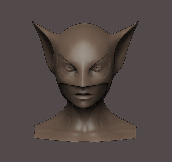 3d model catwoman - CatWoman by dentonvanzan