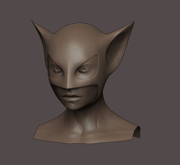 3d model catwoman - CatWoman by dentonvanzan