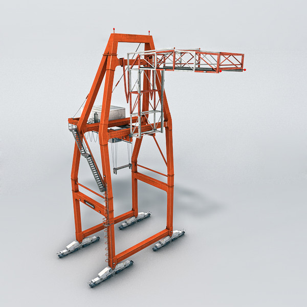 crane container 3d model - Container Crane by NesAn Studio