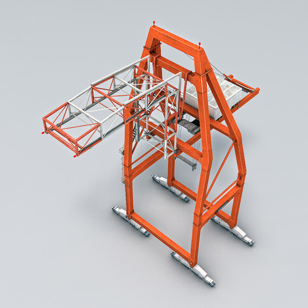 crane container 3d model - Container Crane by NesAn Studio