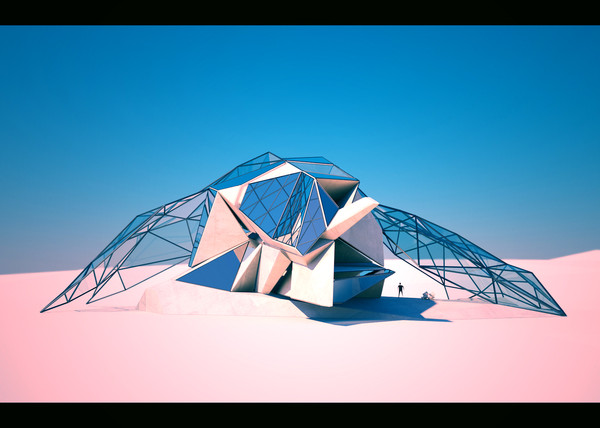 building architecture max - Architectural structure by LESTAK
