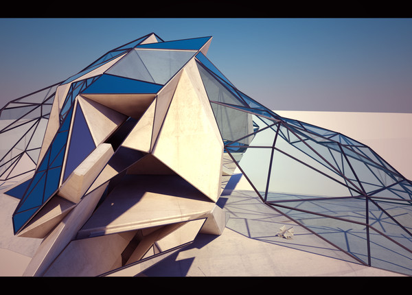 building architecture max - Architectural structure by LESTAK