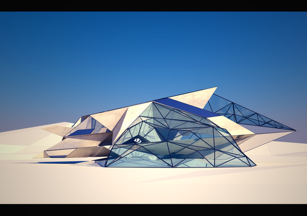 building architecture max - Architectural structure by LESTAK