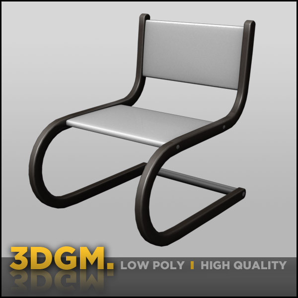 obj chair modern 3dgm - chair modern 3DGM by 3D Game Models
