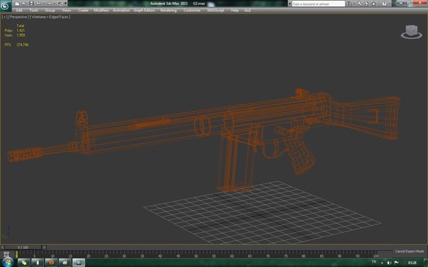 g3 assault rifle obj - G3 Assault Rifle by Mizugan