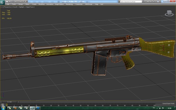 g3 assault rifle obj - G3 Assault Rifle by Mizugan