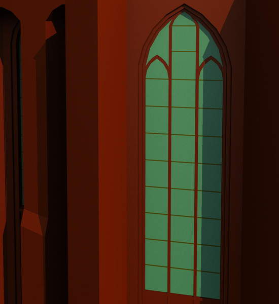 3d church germany build model - church2 by schanya