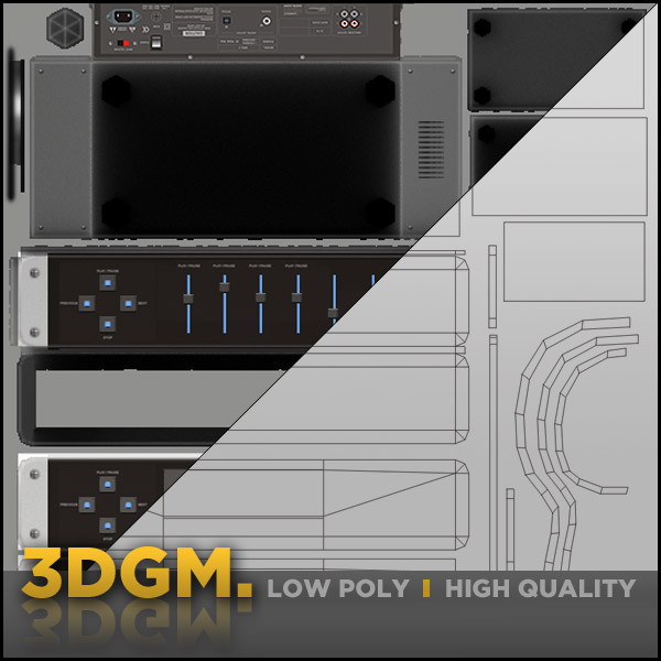 3d stereo - Stereo system 3DMG by 3D Game Models