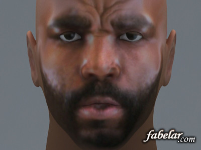 free 3ds model mr t - Mr. T by fabelar