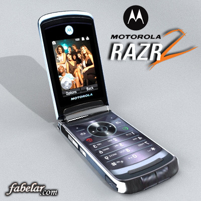 free motorola razr2 3d model - Motorola RAZR2 by fabelar