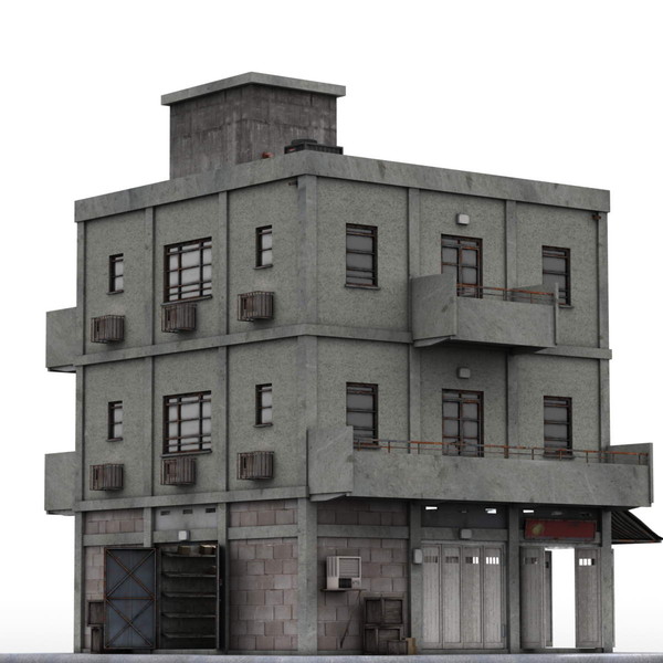 3ds max building city store - City Store by Gravistar