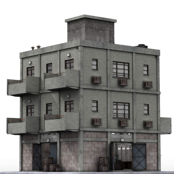 3ds max building city store - City Store by Gravistar