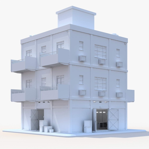 3ds max building city store - City Store by Gravistar