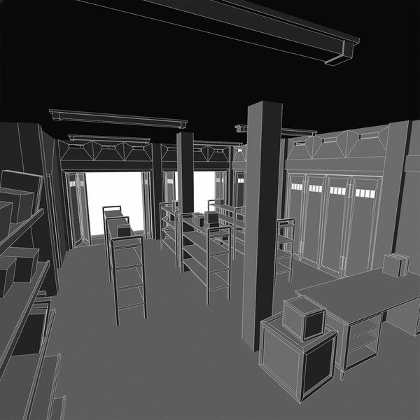 3ds max building city store - City Store by Gravistar