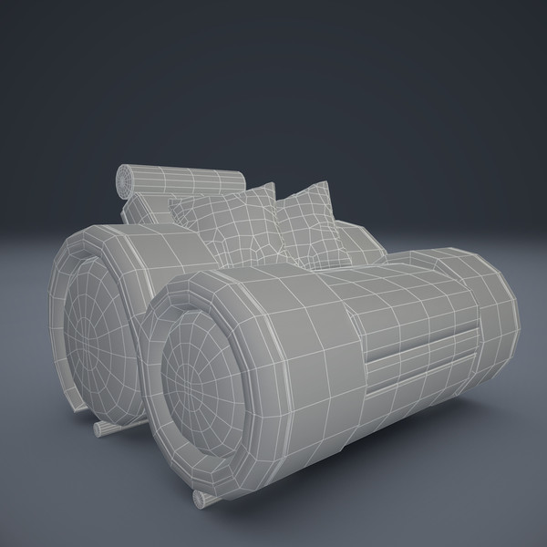 ultra modern armchair 3d max - Ultra Modern Armchair by mindFreeArtist
