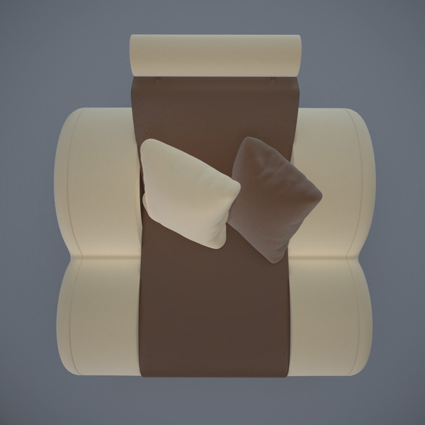 ultra modern armchair 3d max - Ultra Modern Armchair by mindFreeArtist
