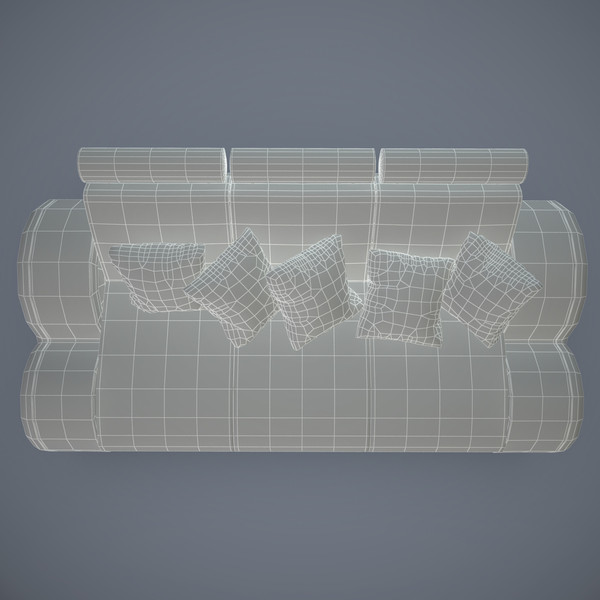 3dsmax ultra modern sofa 3x - Ultra Modern Sofa 3x by mindFreeArtist