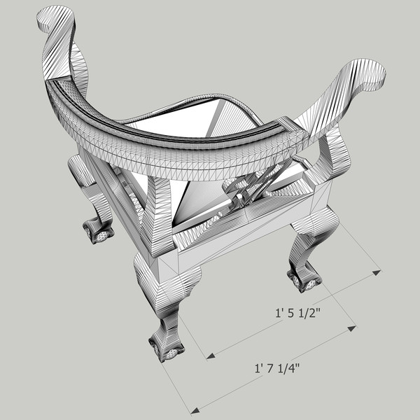 maya townsend corner chair - Townsend Corner Chair... by chaosfractal