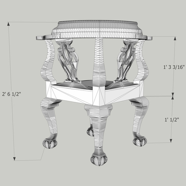 maya townsend corner chair - Townsend Corner Chair... by chaosfractal