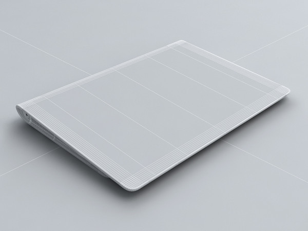 3d model sony tablet s - Sony Tablet S by cgmobile02
