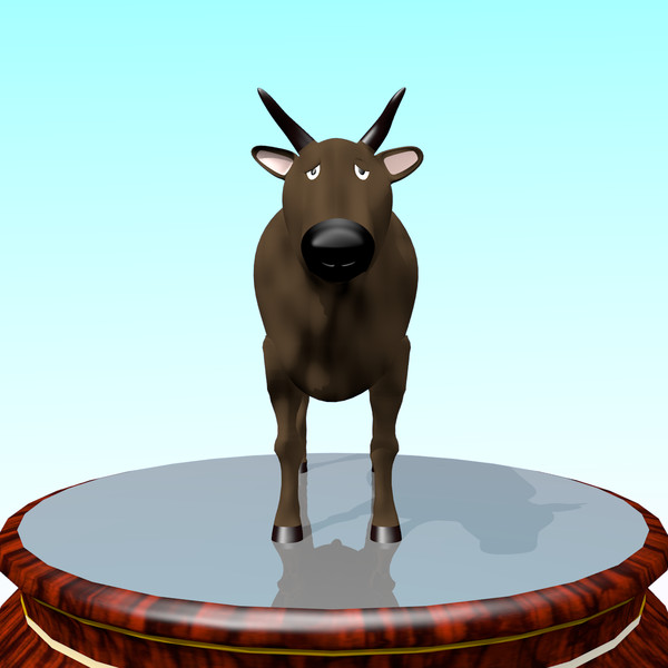 3ds bull - Bull by jkindena