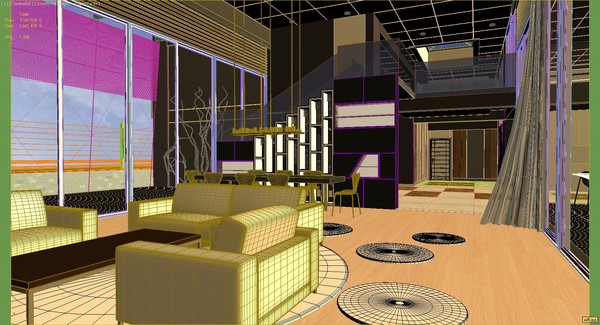 scene modern building house 3ds - Modern Home (3) by solarseas