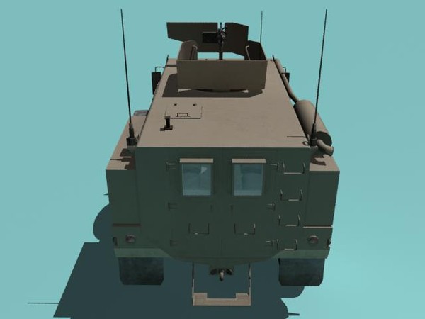 3d model cougar h mrap - Cougar H MRAP Pack by kapitan_21