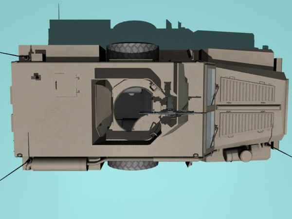 3d model cougar h mrap - Cougar H MRAP Pack by kapitan_21