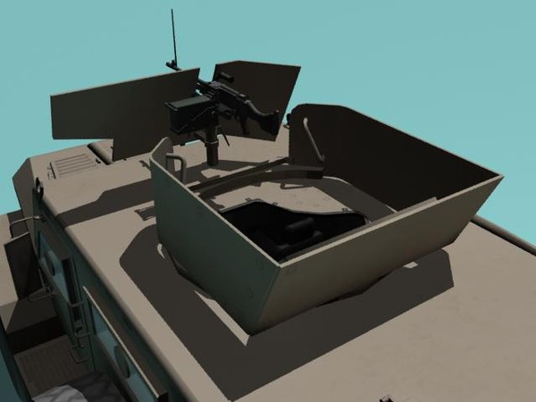 3d model cougar h mrap - Cougar H MRAP Pack by kapitan_21