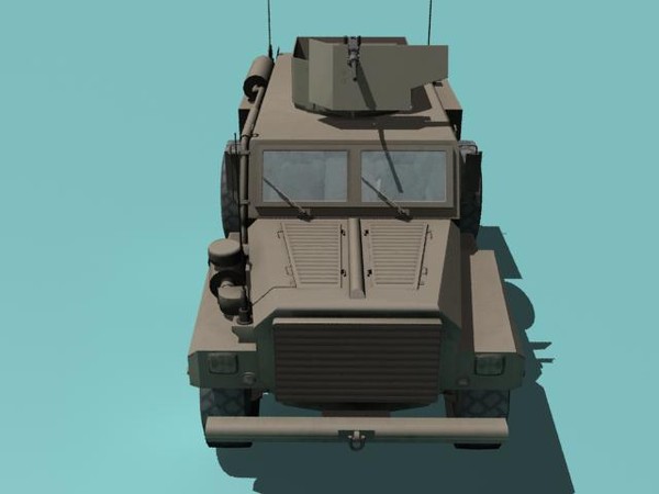 3d model cougar h mrap - Cougar H MRAP Pack by kapitan_21