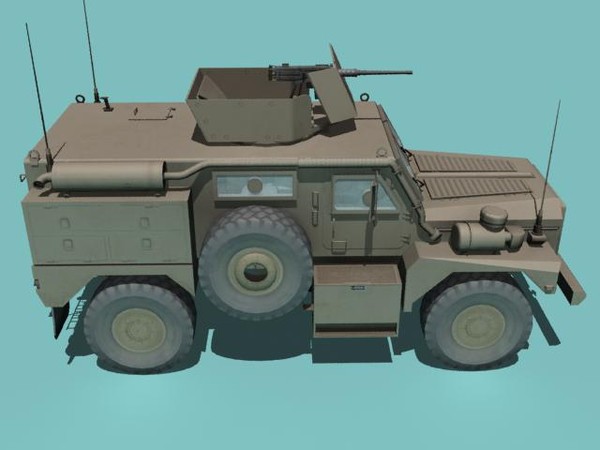 3d model cougar h mrap - Cougar H MRAP Pack by kapitan_21