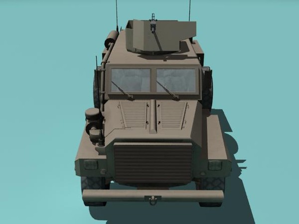 3d model cougar h mrap - Cougar H MRAP Pack by kapitan_21