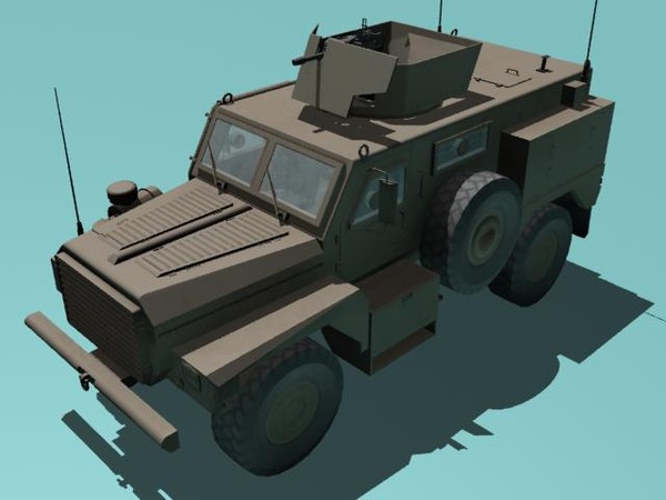 3d model cougar h mrap - Cougar H MRAP Pack by kapitan_21