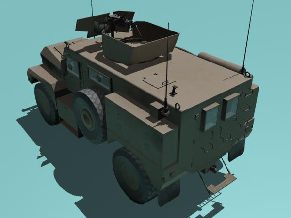 3d model cougar h mrap - Cougar H MRAP Pack by kapitan_21