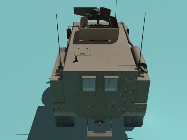 3d model cougar h mrap - Cougar H MRAP Pack by kapitan_21