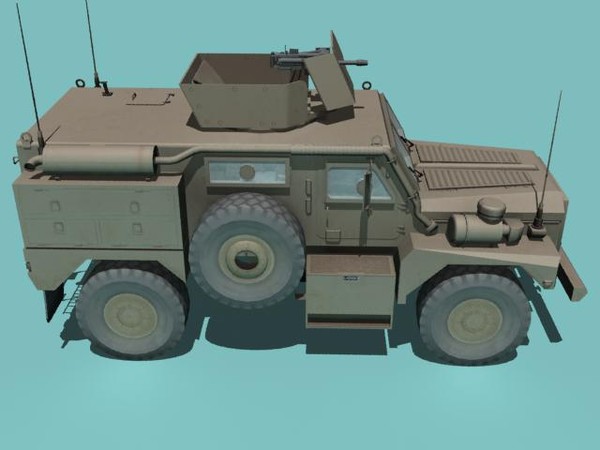 3d model cougar h mrap - Cougar H MRAP Pack by kapitan_21