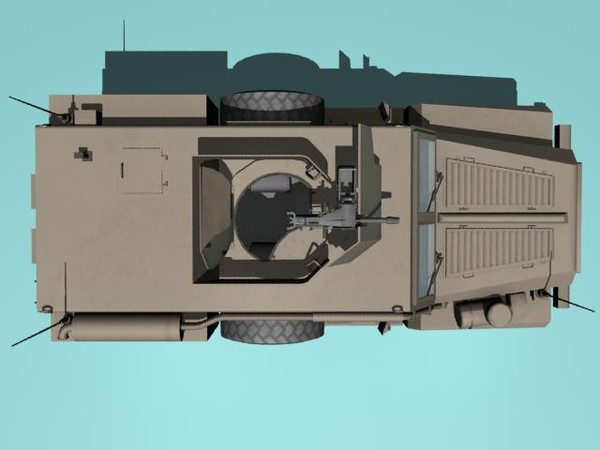 3d model cougar h mrap - Cougar H MRAP Pack by kapitan_21