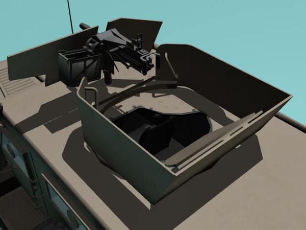 3d model cougar h mrap - Cougar H MRAP Pack by kapitan_21