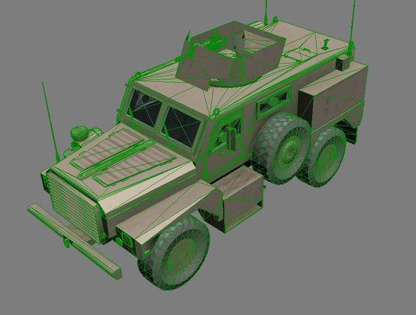 3d model cougar h mrap - Cougar H MRAP Pack by kapitan_21